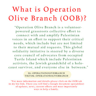 Operation Olive Branch Bracelet