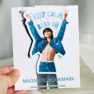 Jungkook Keep Calm & Read On Magnetic Bookmark