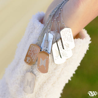Army Dog Tag Necklace