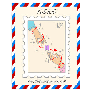 [Preorder] Postcards From Arirang Stamp Enamel Pins