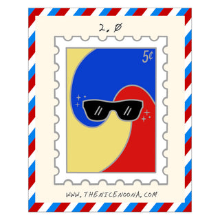 [Preorder] Postcards From Arirang Stamp Enamel Pins