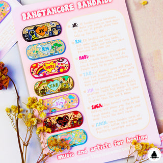 BTS Bangtancore Bandaids
