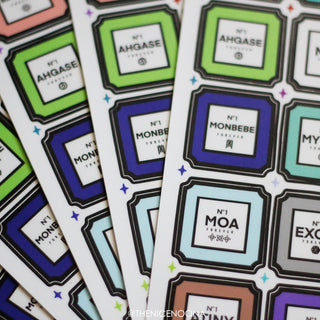 KPOP No.1 Fan Sticker Sheet